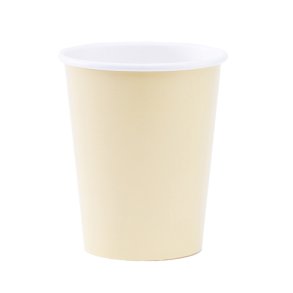 Papkrus 100% komposterbare, creme 8 stk.