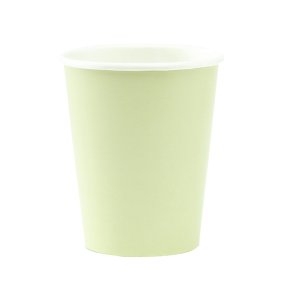 Papkrus 100% komposterbare, pistacie 8 stk.