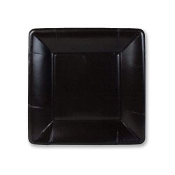  Paptallerkner fra Caspari, sort frokost/dessert 8 stk.