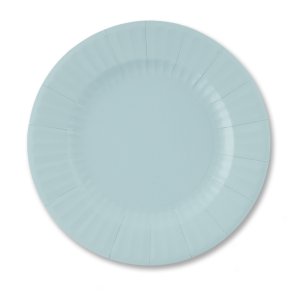 Paptallerkner 100% komposterbare, st�vbl� middag, 8 stk.