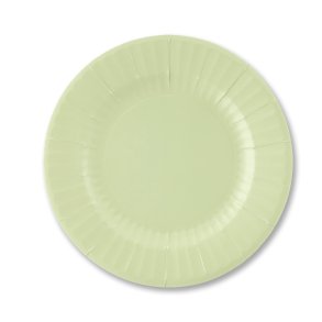 Paptallerkner 100% komposterbare, pistacie frokost/dessert 8 stk.