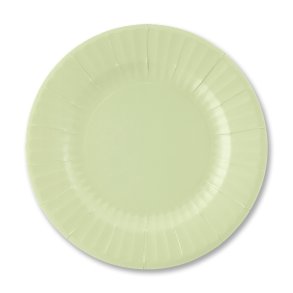 Paptallerkner 100% komposterbare, pistacie middag 8 stk.