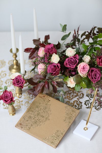 Kuglepenholder, guld