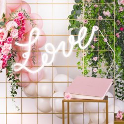 G�stebog. Gammelrosa metallic, obs 60 sider