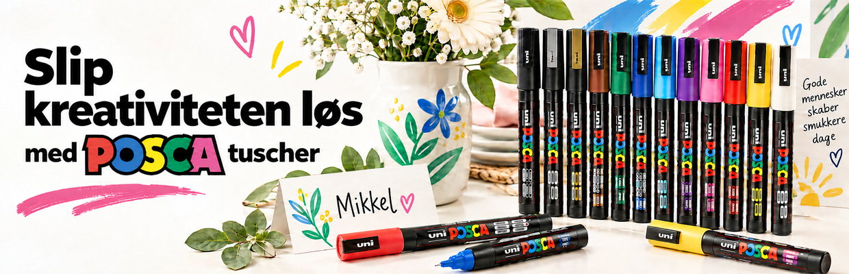 Posca tuscher