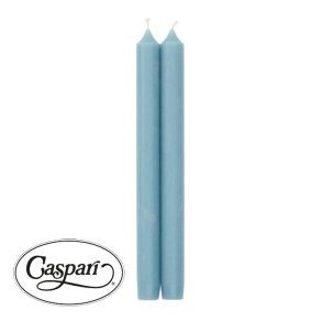 Eksklusive st�vbl� stagelys fra Caspari 2 stk.