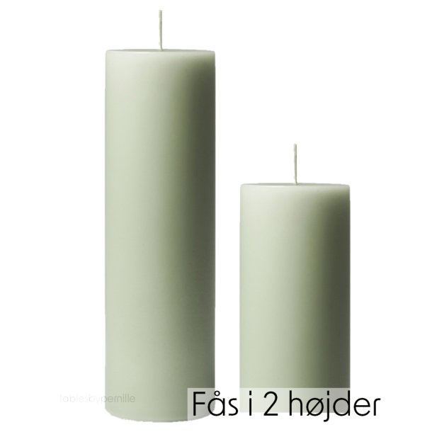 Eukalyptus/st�vgr�n bloklys fra Diederich Lys 