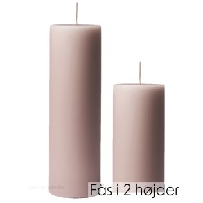 Gammelrosa bloklys fra Diederich Lys 