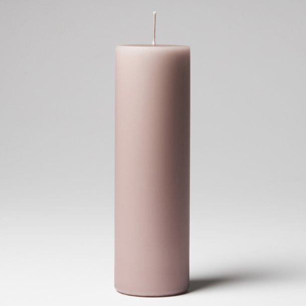 Gammelrosa bloklys fra Diederich Lys 