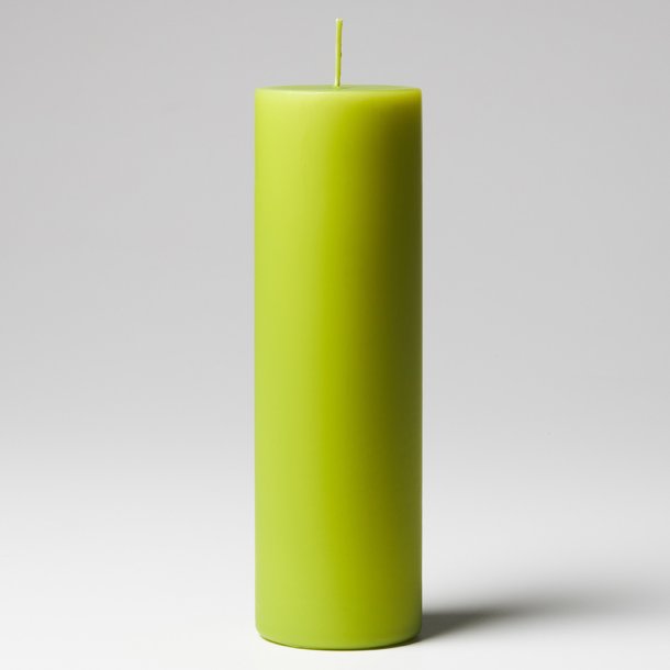 Limegrnt bloklys fra Diederich Lys 