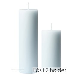 Lysebl�t bloklys fra Diederich Lys 