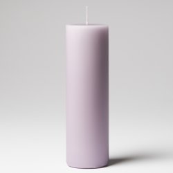 Lyslilla bloklys fra Diederich Lys 