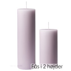 Lyslilla bloklys fra Diederich Lys 