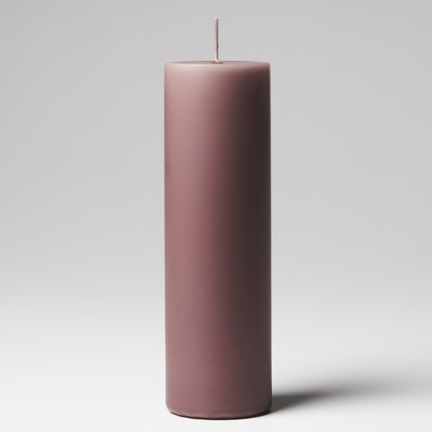 M�rk gammelrosa bloklys fra Diederich Lys 