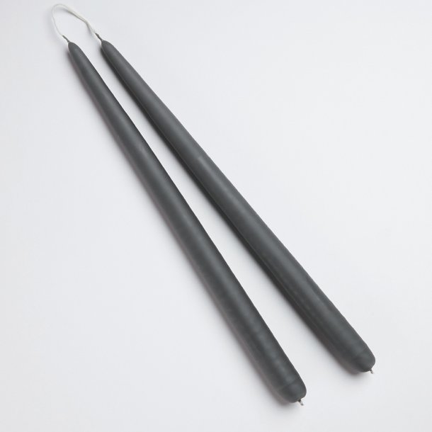 M�rkegr�t stagelys fra Diederich Lys, 2 stk.