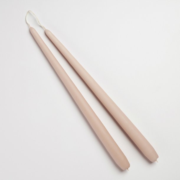 Powder stagelys fra Diederich Lys, 2 stk.