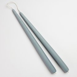 St�vbl� stagelys fra Diederich Lys, 2 stk.